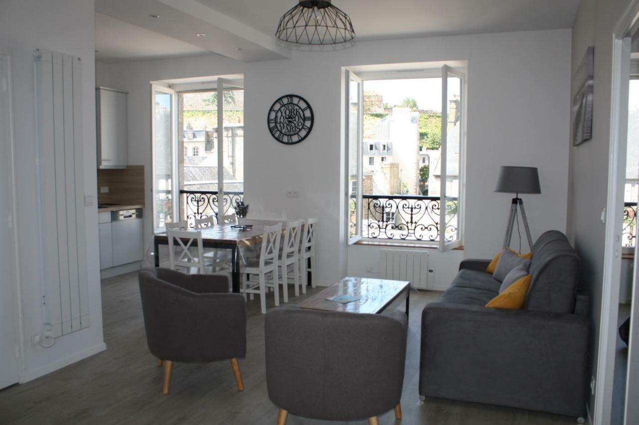 L'Albatros Apartment Granville Bagian luar foto