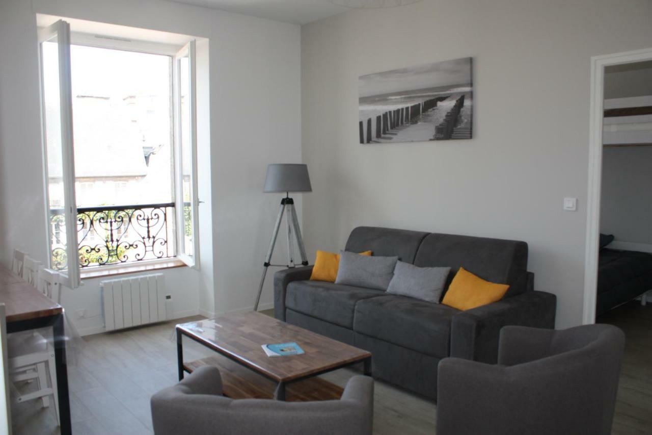 L'Albatros Apartment Granville Bagian luar foto